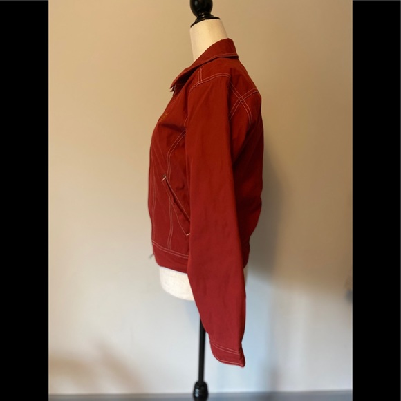 Ariat Women’s Red Zip-up Jacket Size Small - Picture 5 of 16